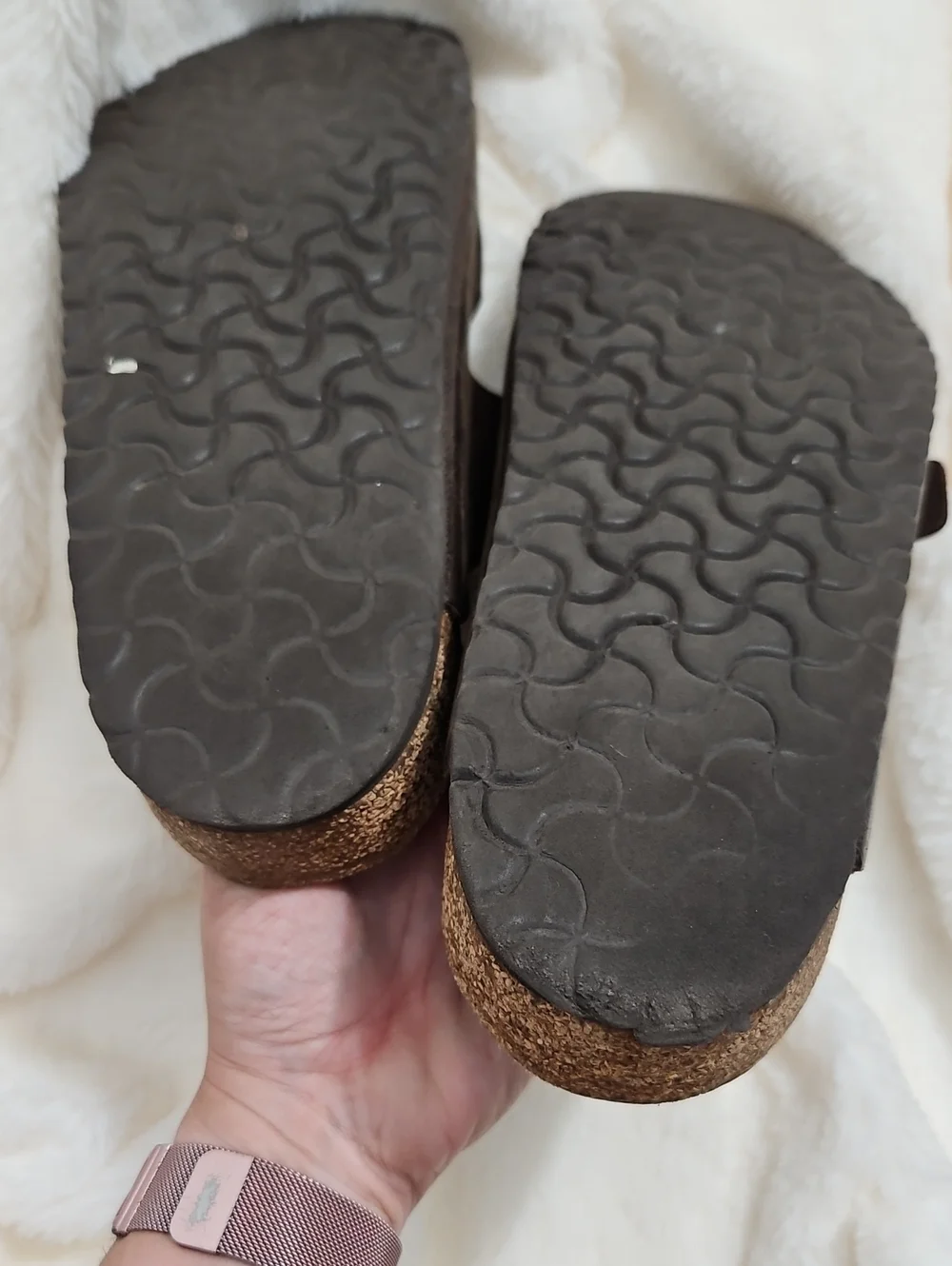 Birkenstock Arizona Oiled Leather Sandals Brown Men's EU 46 US 12 Regular Fit